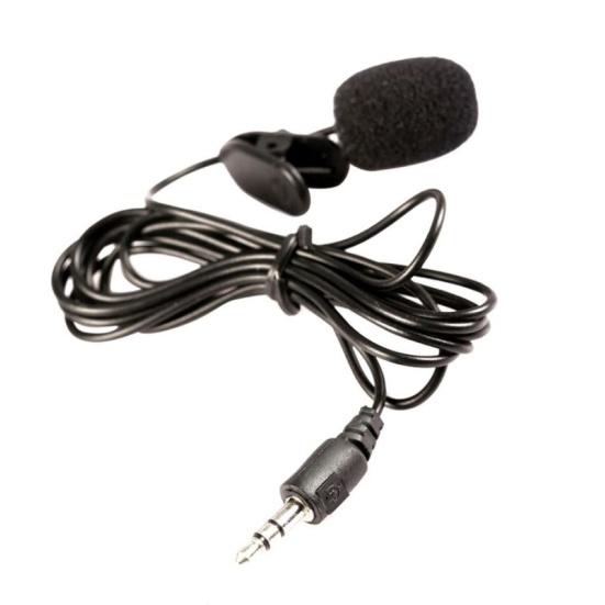 3.5mm Lapel Clip-on Handsfree Wired Microphone Lavalier Mic for PC Loudspeaker
3.5mm Lapel Clip-on Handsfree Wired Microphone Lavalier Mic for PC Loudspeaker