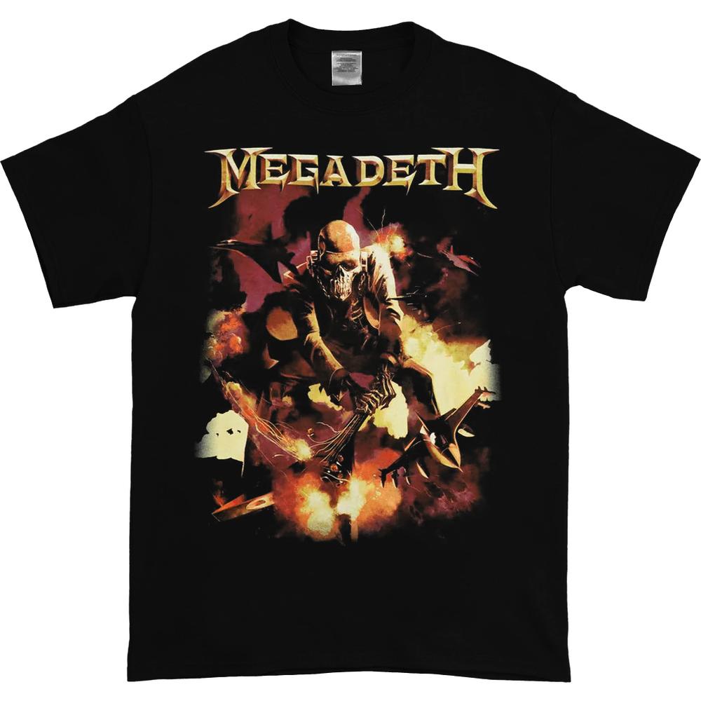 Megadeth Smash Гитарная футболка Новая черная футболка
Megadeth Smash Гитарная футболка Новая черная футболка