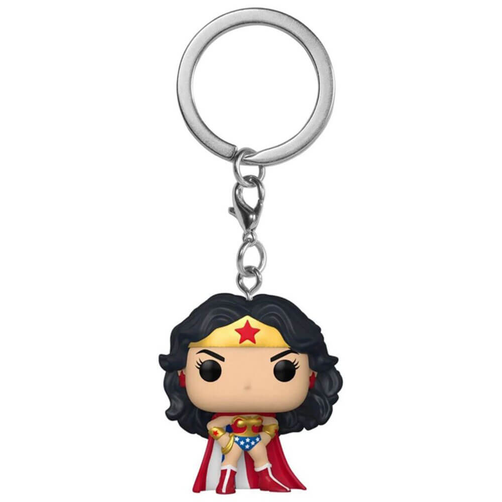 Wonder Woman Classic Cape 80th Anniv. Pocket Pop! Keychain
Wonder Woman Classic Cape 80th Anniv. Pocket Pop! Keychain