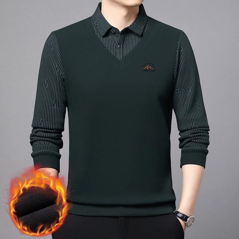 Мужская флисовая рубашка-поло с отложным воротником 2025 - Осень/Зима, Утепленная, Свободный повседневный стиль XXXXL for 95-105 kg
Мужская флисовая рубашка-поло с отложным воротником 2025 - Осень/Зима, Утепленная, Свободный повседневный стиль XXXXL for 95-105 kg