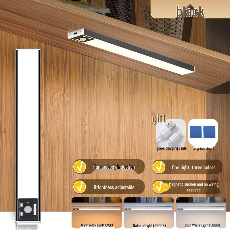 Акумуляторна світлодіодна стрічка-нічник з датчиком руху для шаф і гардеробів 60CM with Sensor
Акумуляторна світлодіодна стрічка-нічник з датчиком руху для шаф і гардеробів 60CM with Sensor