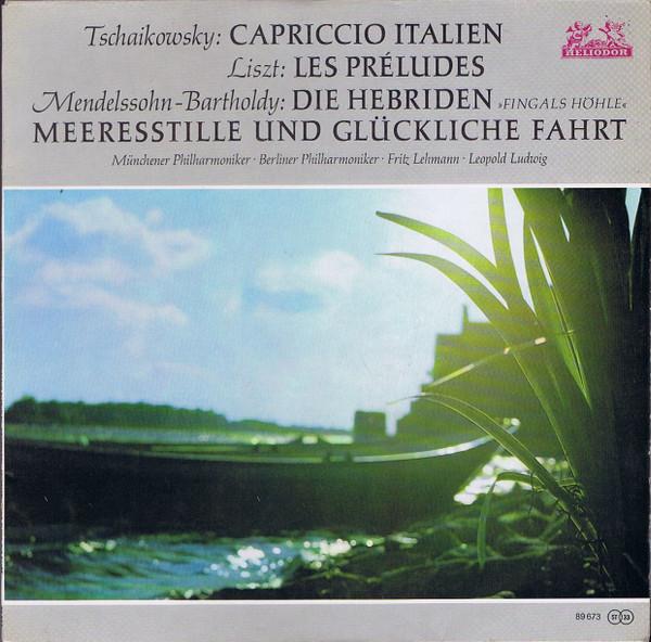 LP Record PYOTR ILYICH TCHAIKOVSKY FRANZ LI Capriccio Italien Les Preludes 89673 Heliodor Germany Classical Used
LP Record PYOTR ILYICH TCHAIKOVSKY FRANZ LI Capriccio Italien Les Preludes 89673 Heliodor Germany Classical Used