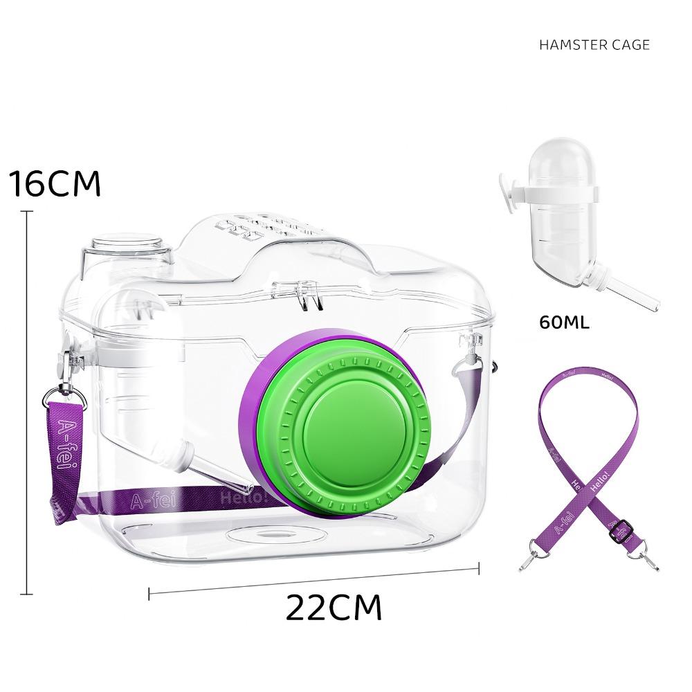 Ventilated Clear Hamster Carriers Water Bottle Adjustable Strap Small Animal Cage Anti-Bite Food Bowl Guinea Pig Carry Bag фиолетовый
Ventilated Clear Hamster Carriers Water Bottle Adjustable Strap Small Animal Cage Anti-Bite Food Bowl Guinea Pig Carry Bag фиолетовый