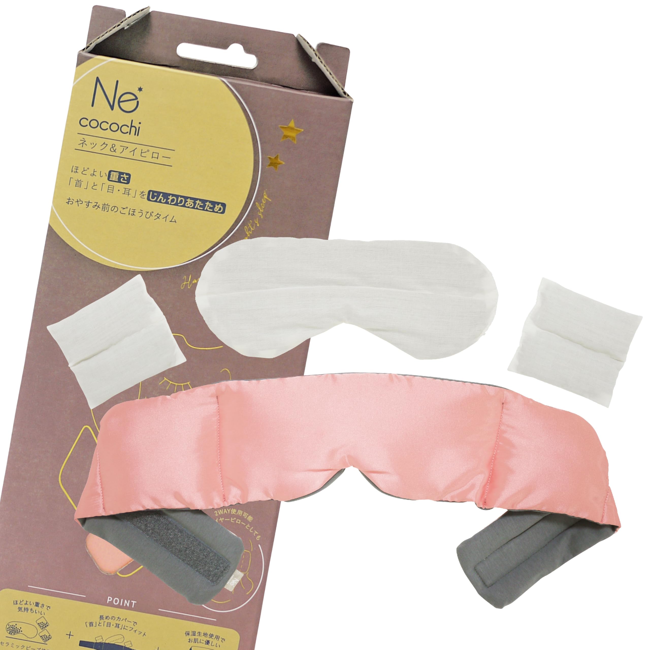 Подушка для шеи и глаз, горячая, 2-сторонняя, многоразовая, подарок, расслабляющая, микроволновая печь, беспроводная, увлажняющая ткань Ne cocochi Maruei Nissan & (розовый) розовый
Подушка для шеи и глаз, горячая, 2-сторонняя, многоразовая, подарок, расслабляющая, микроволновая печь, беспроводная, увлажняющая ткань Ne cocochi Maruei Nissan & (розовый) розовый