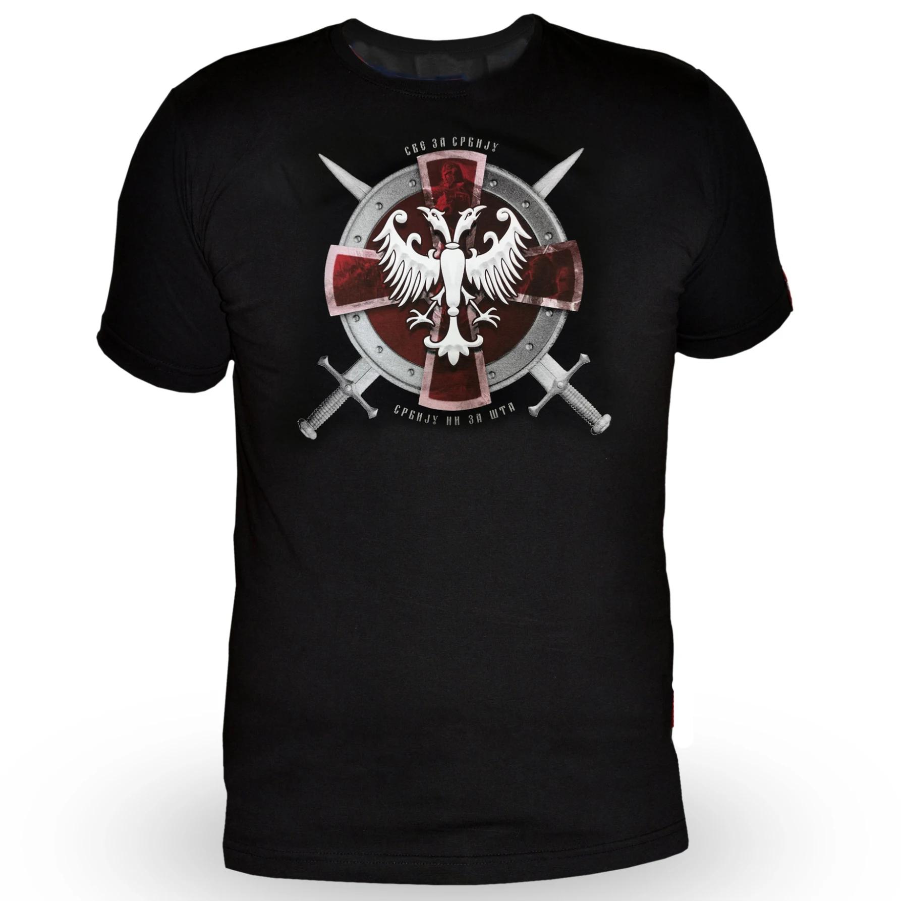 Serbian Crusader Shield Crossed Sword Eagle Badge T Shirt New 100% Cotton Short Sleeve O-Neck T-shirt Casual Mens Top - Men s... 5XL різнокольоровий
Serbian Crusader Shield Crossed Sword Eagle Badge T Shirt New 100% Cotton Short Sleeve O-Neck T-shirt Casual Mens Top - Men s... 5XL різнокольоровий