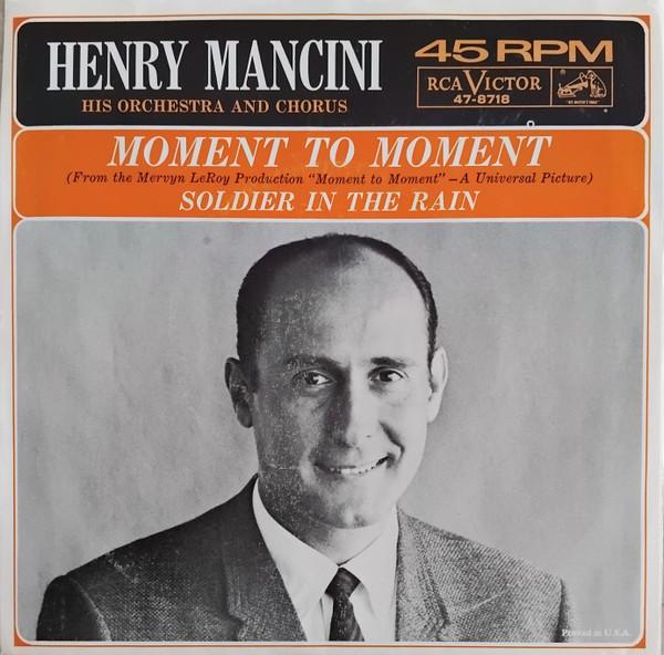 7inch Record HENRY MANCINI Moment To Moment 478718 RCA VICTOR US Pop Used
7inch Record HENRY MANCINI Moment To Moment 478718 RCA VICTOR US Pop Used