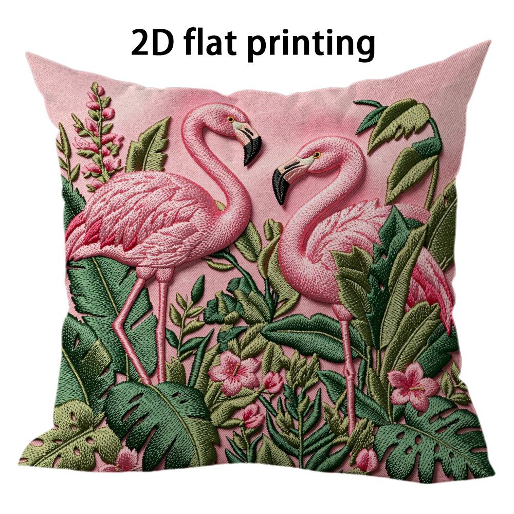 1pc Tropical Flamingo Throw Pillow Covers Pink Floral Green Leaves Home Decor Cushion Cases for Sofa Bedroom Living Room 45x45cm-1pcs
1pc Tropical Flamingo Throw Pillow Covers Pink Floral Green Leaves Home Decor Cushion Cases for Sofa Bedroom Living Room 45x45cm-1pcs