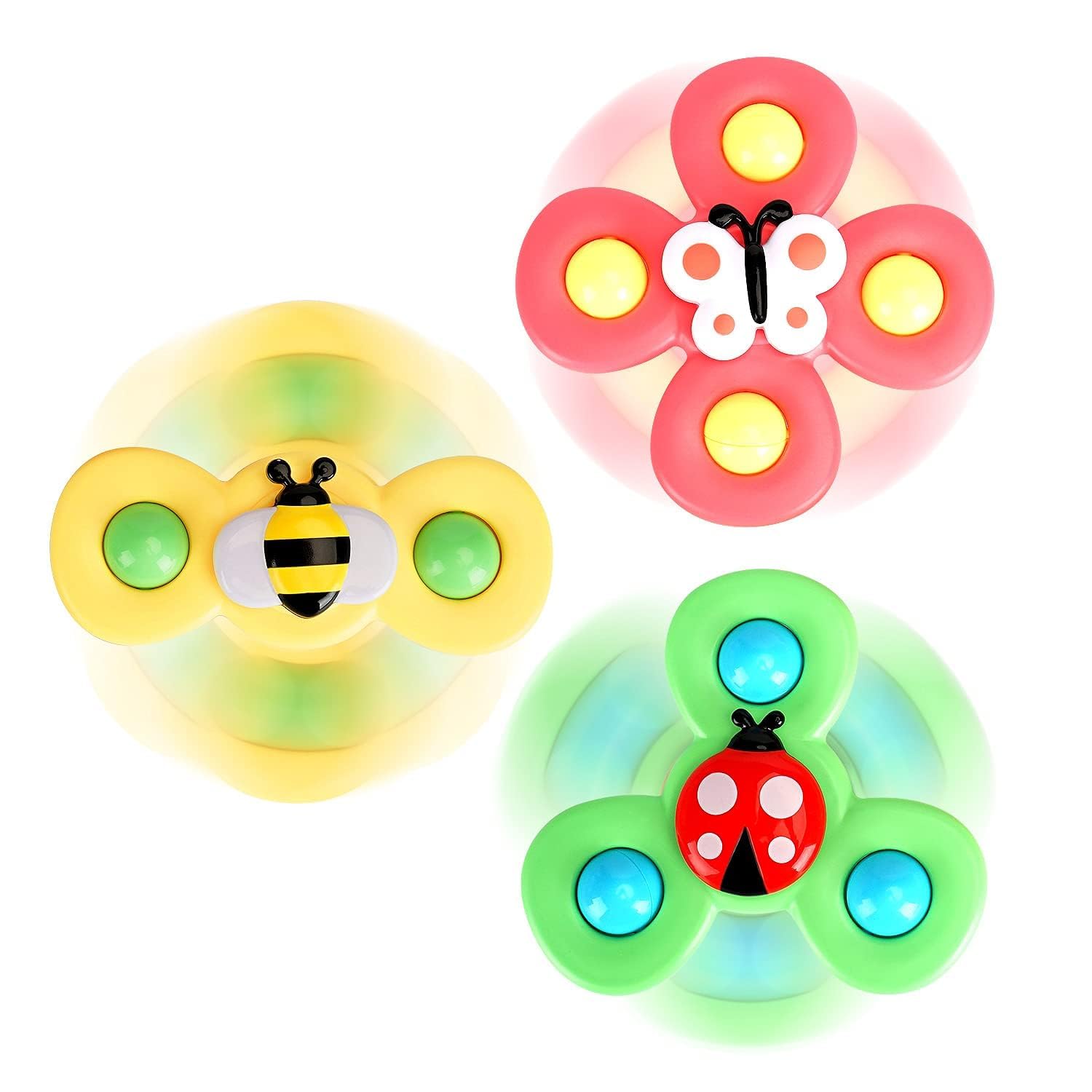 TOWYSOR Hand Spinner Baby Toy 3 Pieces Well-Spinning Educational Bath Water Play Insect 0-3 Years Old Birthday Present Cute
TOWYSOR Hand Spinner Baby Toy 3 Pieces Well-Spinning Educational Bath Water Play Insect 0-3 Years Old Birthday Present Cute