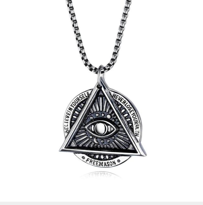 Винтажное ожерелье из нержавеющей стали Dark Devil s Eye, женский нишевый дизайн, аксессуары в стиле панк, в стиле хип-хоп, холодный
Винтажное ожерелье из нержавеющей стали Dark Devil s Eye, женский нишевый дизайн, аксессуары в стиле панк, в стиле хип-хоп, холодный