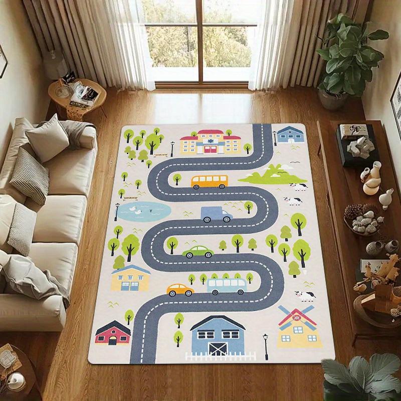 Farm Road Kids Play Mat – Colorful House & Car Design, Soft Flannel for Indoor/Outdoor Use in Living Room, Playroom or Garden 60cm x 90cm
Farm Road Kids Play Mat – Colorful House & Car Design, Soft Flannel for Indoor/Outdoor Use in Living Room, Playroom or Garden 60cm x 90cm