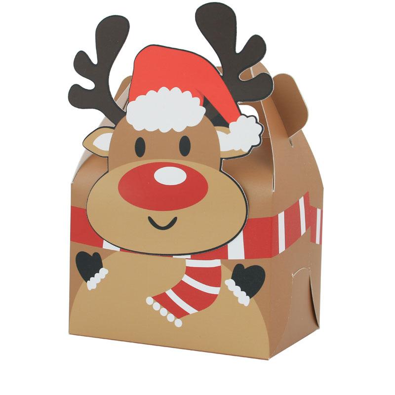 Christmas Candy Box Creative Muffin Box Square Portable Box Gift Box Christmas Hand Carry Cake Pastry Box
Christmas Candy Box Creative Muffin Box Square Portable Box Gift Box Christmas Hand Carry Cake Pastry Box