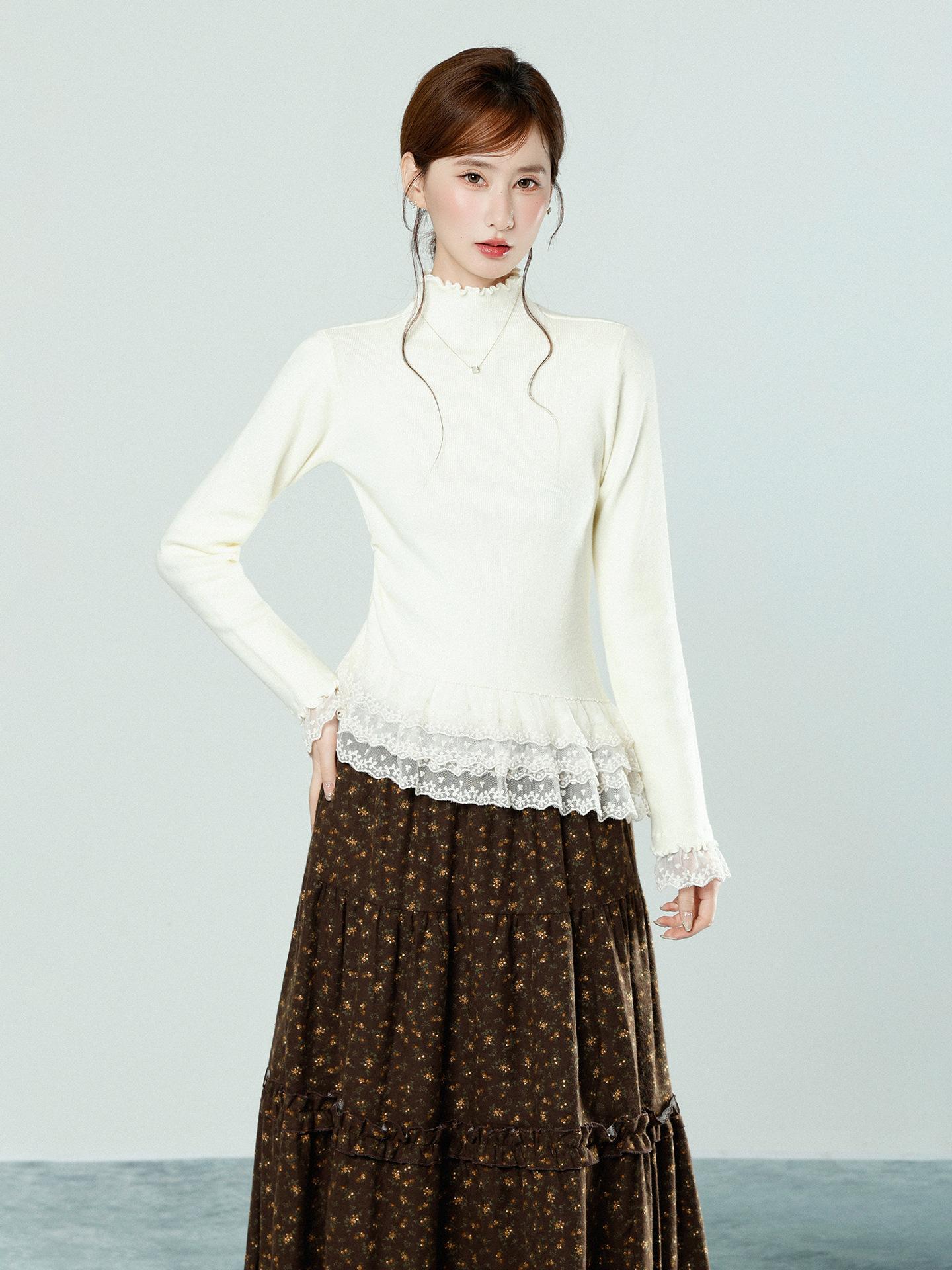 Fungus edge heavy industry lace hem thickened knitted inner bottoming shirt women s autumn and winter pleated waist top One size fits all абрикосовый
Fungus edge heavy industry lace hem thickened knitted inner bottoming shirt women s autumn and winter pleated waist top One size fits all абрикосовый