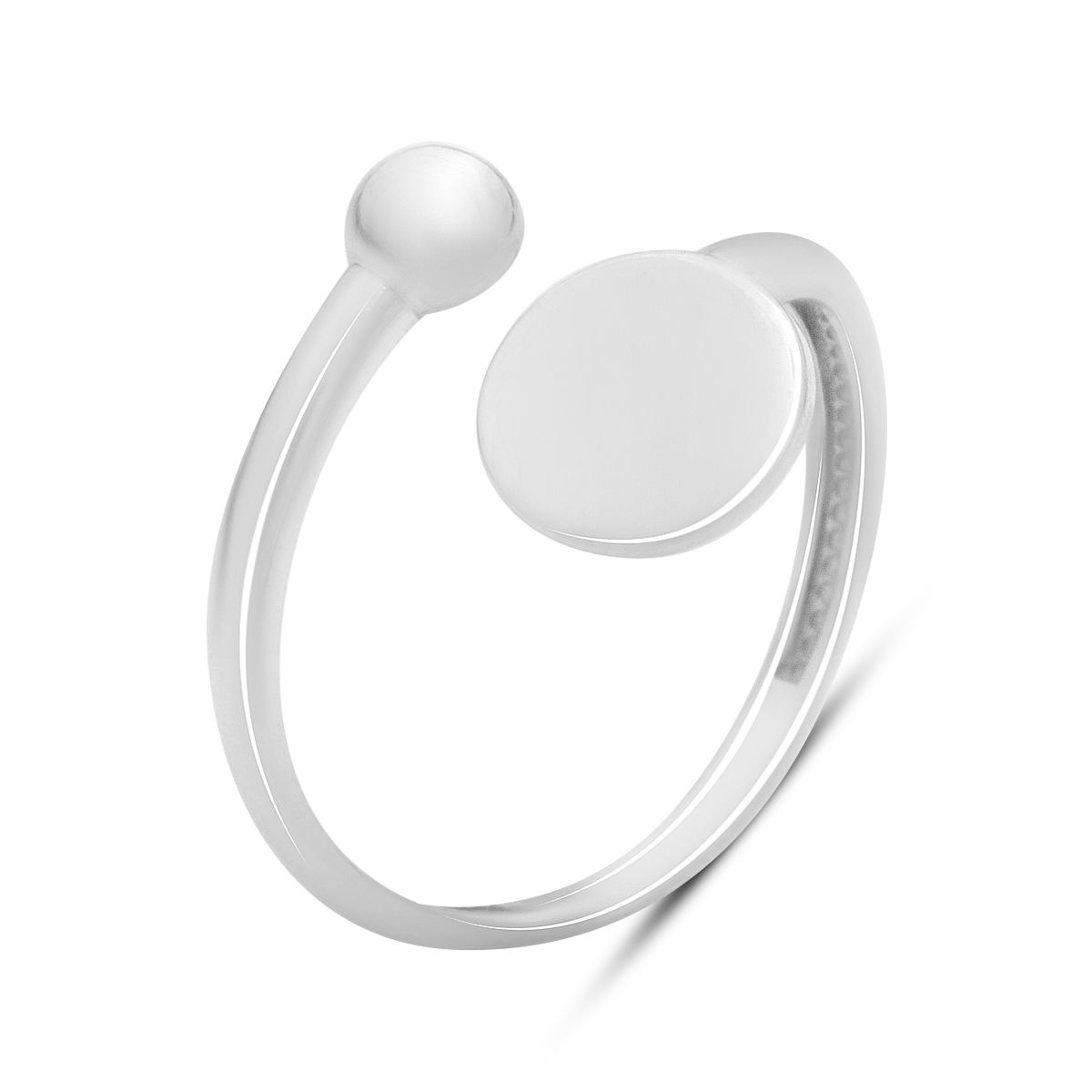 Серебряное кольцо с без камней, вес изделия 1,22 гр (2196952) adjustable
Серебряное кольцо с без камней, вес изделия 1,22 гр (2196952) adjustable