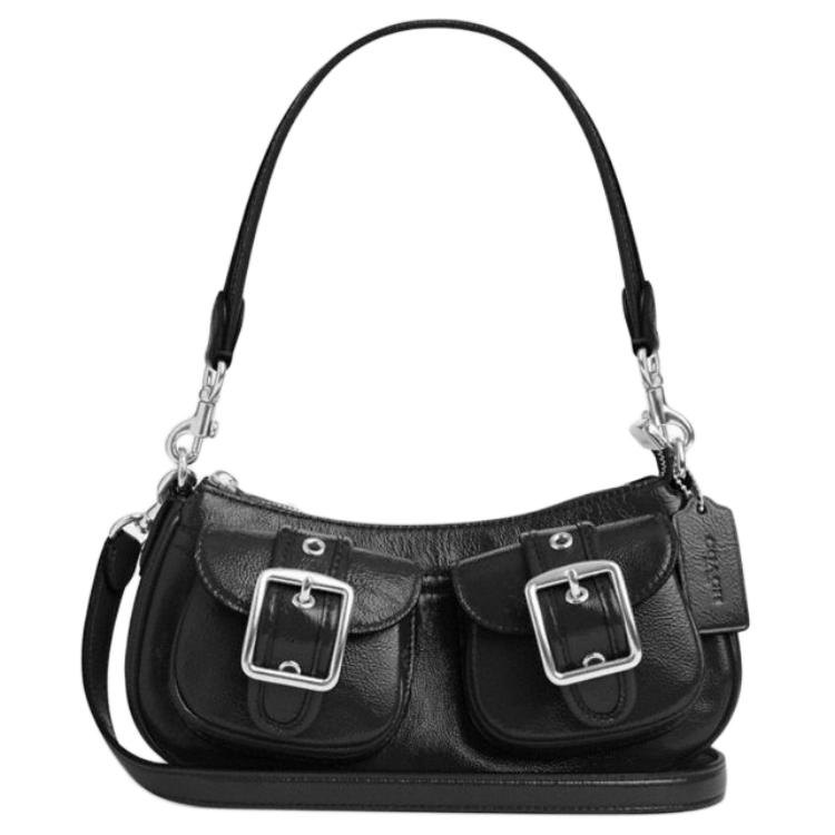 Coach Ashton 25 Removable Shoulder Strap Top Zip Closure Patent Leather Handheld Crossbody Shoulder Bag Medium Women handbags Black CV943-SVBK Gift Box Set (Basic Set+Yellow Box)
Coach Ashton 25 Removable Shoulder Strap Top Zip Closure Patent Leather Handheld Crossbody Shoulder Bag Medium Women handbags Black CV943-SVBK Gift Box Set (Basic Set+Yellow Box)