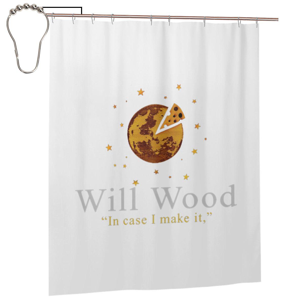 The Will Wood Shower Curtain Bathroom Polyester Waterproof Bath Curtains With Hooks W60H190(CM)-1 Pcs
The Will Wood Shower Curtain Bathroom Polyester Waterproof Bath Curtains With Hooks W60H190(CM)-1 Pcs