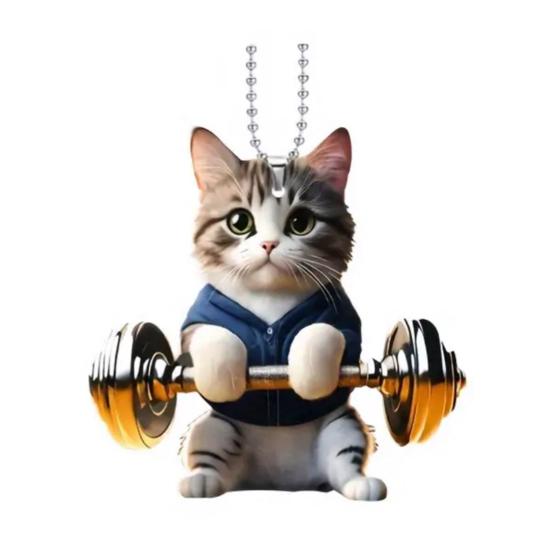 Подвесное украшение в виде кошки, подвеска на зеркало заднего вида автомобиля со шнурком, легко подвешиваемая рождественская елка в форме животного F
Подвесное украшение в виде кошки, подвеска на зеркало заднего вида автомобиля со шнурком, легко подвешиваемая рождественская елка в форме животного F