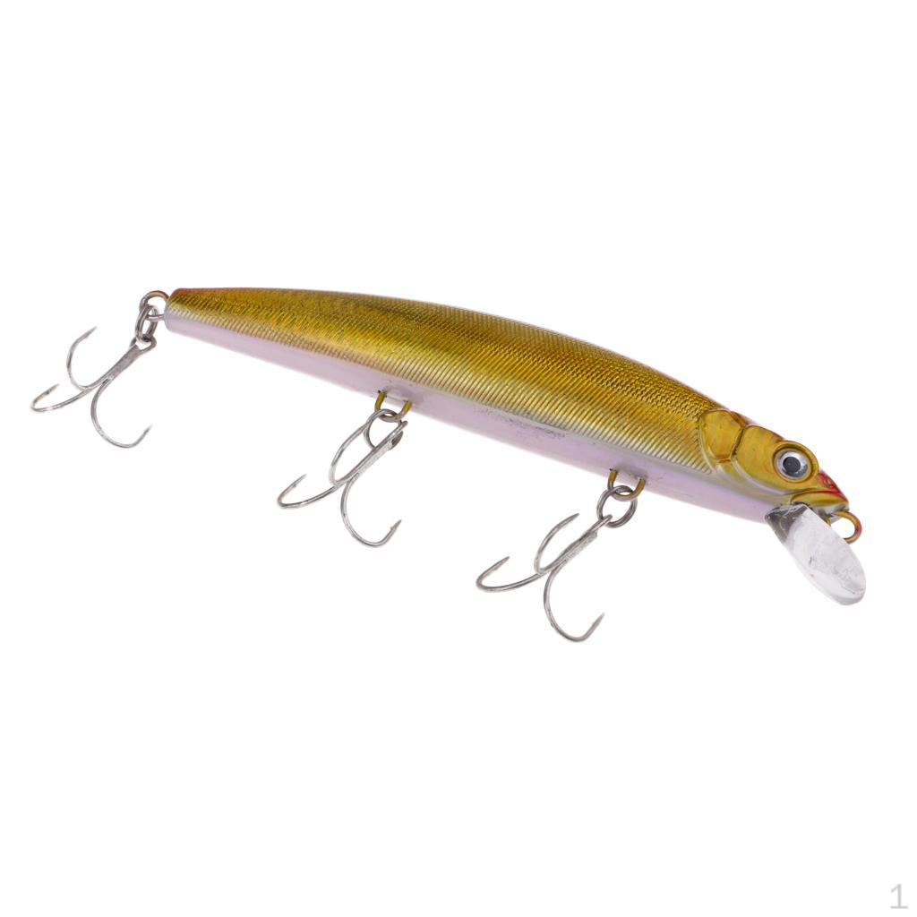 16cm Fishing Popper Hard Sink Water Baits Big Game Crankbait 64gHigh Carbon Steel Hooks Golden
16cm Fishing Popper Hard Sink Water Baits Big Game Crankbait 64gHigh Carbon Steel Hooks Golden