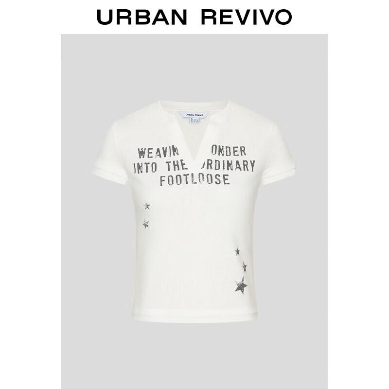 UR2026 Women s Vintage Print V-neck Slim Fit Short Sleeve T-shirt S
UR2026 Women s Vintage Print V-neck Slim Fit Short Sleeve T-shirt S