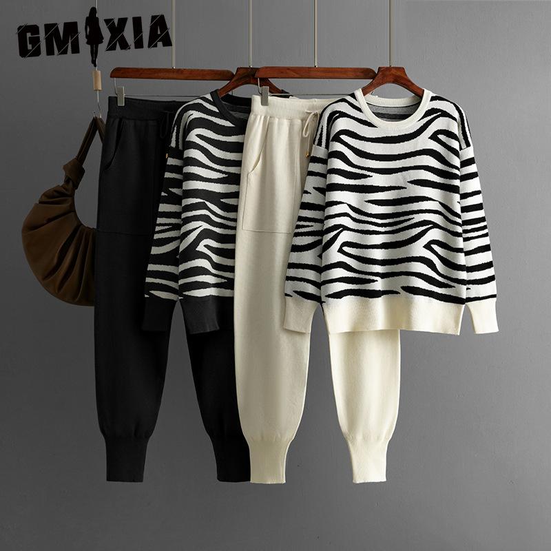 GMXIA Women s Autumn and Winter Leopard Print Knitted Fashionable Casual Set of Two-piece Skinny Pants One Size хакі
GMXIA Women s Autumn and Winter Leopard Print Knitted Fashionable Casual Set of Two-piece Skinny Pants One Size хакі