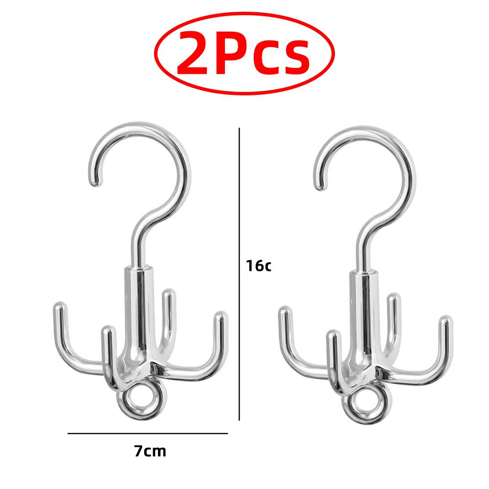 1/2pcs 4 Claws Rotation Coat Hanger Multifunctional Rotating Clothes Hook Punch Free Belt Organizer Scarf Storage Rack Wardrobe
1/2pcs 4 Claws Rotation Coat Hanger Multifunctional Rotating Clothes Hook Punch Free Belt Organizer Scarf Storage Rack Wardrobe