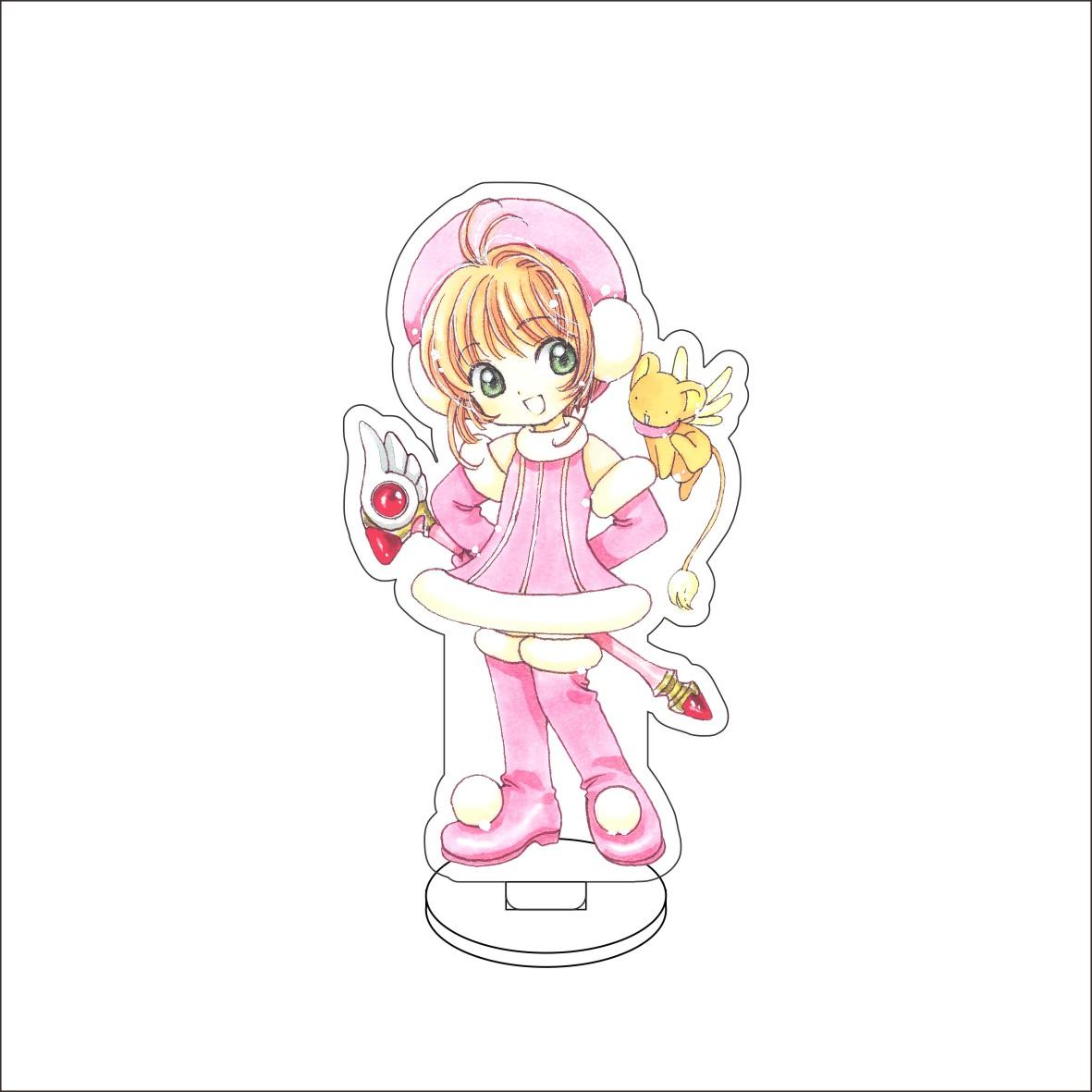 10CM Anime Card Captor Sakura Figure Stand Model KINOMOTO SAKURA/CERBERUS/LI SYAORAN Cute Desk Decor Standing Sign Gifts 10CM
10CM Anime Card Captor Sakura Figure Stand Model KINOMOTO SAKURA/CERBERUS/LI SYAORAN Cute Desk Decor Standing Sign Gifts 10CM