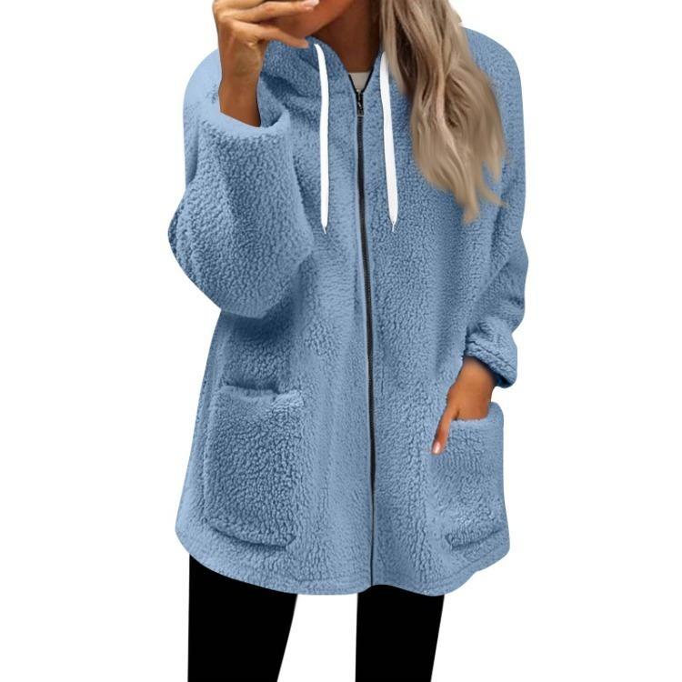 Fall Casual Oversized Fleece Hoodie Women Long Sleeve Zip Up Pullover Hooded Sweatshirt Jacket XXL синій
Fall Casual Oversized Fleece Hoodie Women Long Sleeve Zip Up Pullover Hooded Sweatshirt Jacket XXL синій