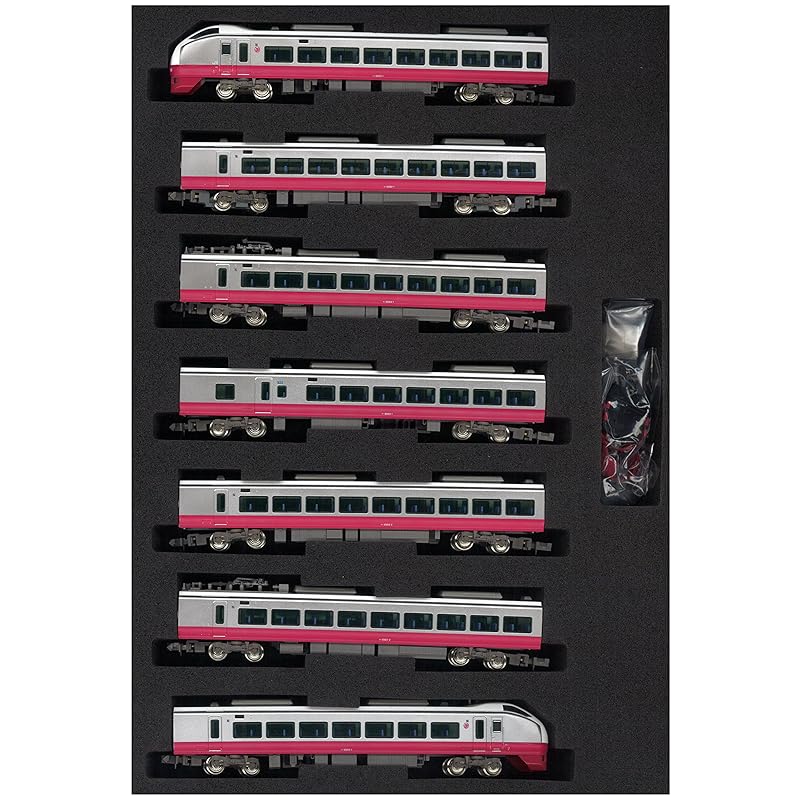 green max N gauge 30532 E653 series Fresh Hitachi Red 7-car train set (with power) (Painted finished product)
green max N gauge 30532 E653 series Fresh Hitachi Red 7-car train set (with power) (Painted finished product)