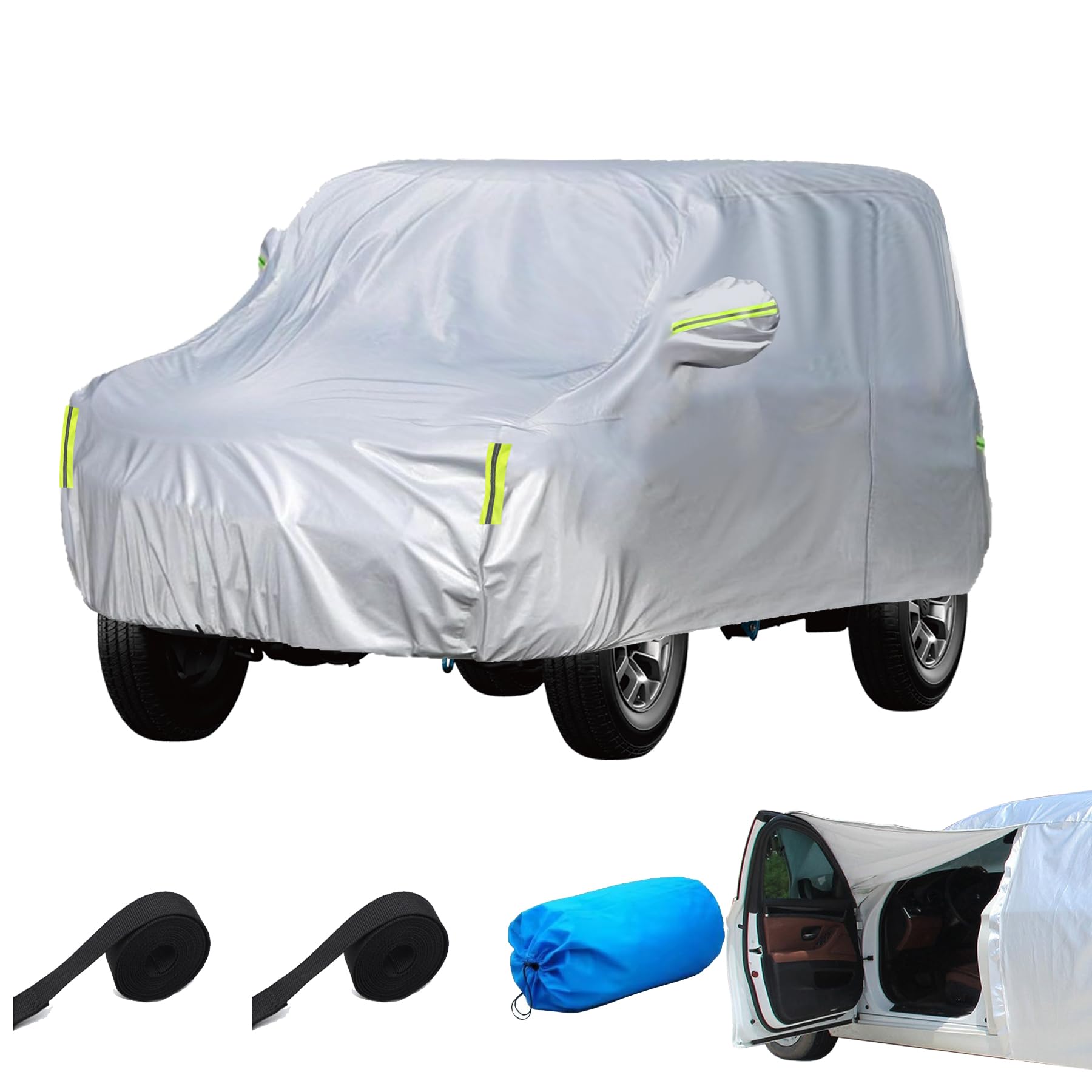 SAGVE Jimny Body Cover for JB64W and UV and Includes Storage Bag JB74W, Fleece-Lined, All-Weather, Waterproof, Protection, Anti-Freeze,
SAGVE Jimny Body Cover for JB64W and UV and Includes Storage Bag JB74W, Fleece-Lined, All-Weather, Waterproof, Protection, Anti-Freeze,
