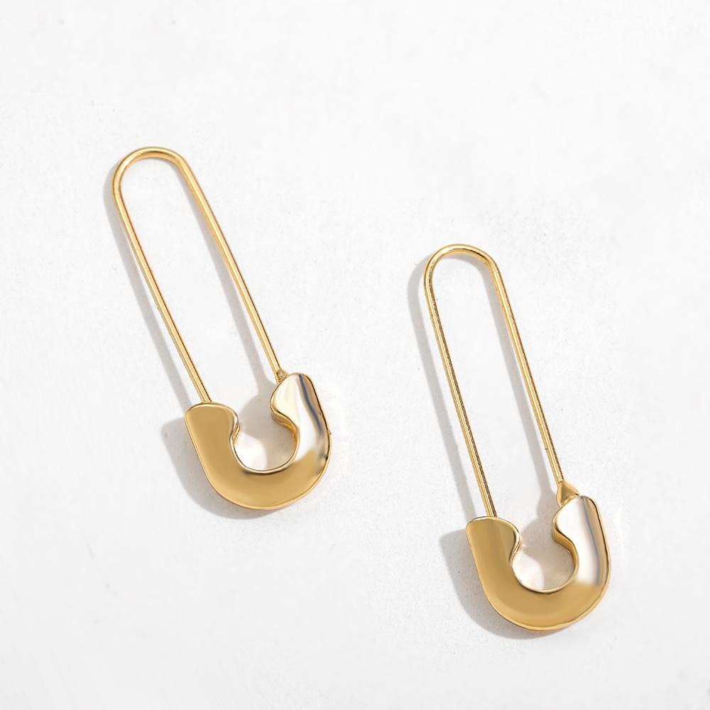 Minimalist Safety Pin Shape Leverback Earrings for Women U-shaped Gold Plated Lock Pendant Pierced Earring Jewelry Accessories
Minimalist Safety Pin Shape Leverback Earrings for Women U-shaped Gold Plated Lock Pendant Pierced Earring Jewelry Accessories