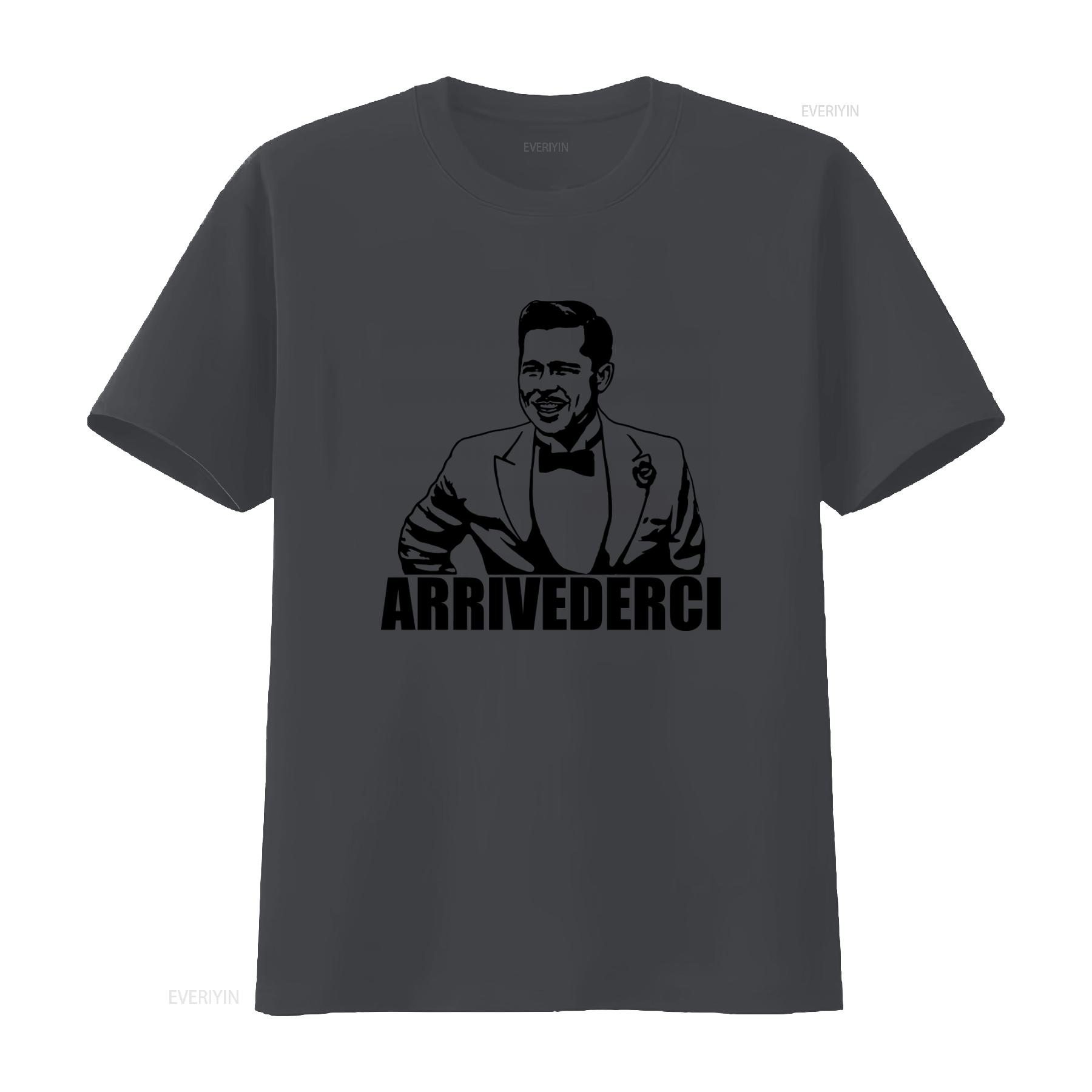 Stylish Arrivederci T Shirt for Men Classic Design with Elegant Suit Print vintage Washed fashion Casual Top For Everyday Wear 4XL
Stylish Arrivederci T Shirt for Men Classic Design with Elegant Suit Print vintage Washed fashion Casual Top For Everyday Wear 4XL
