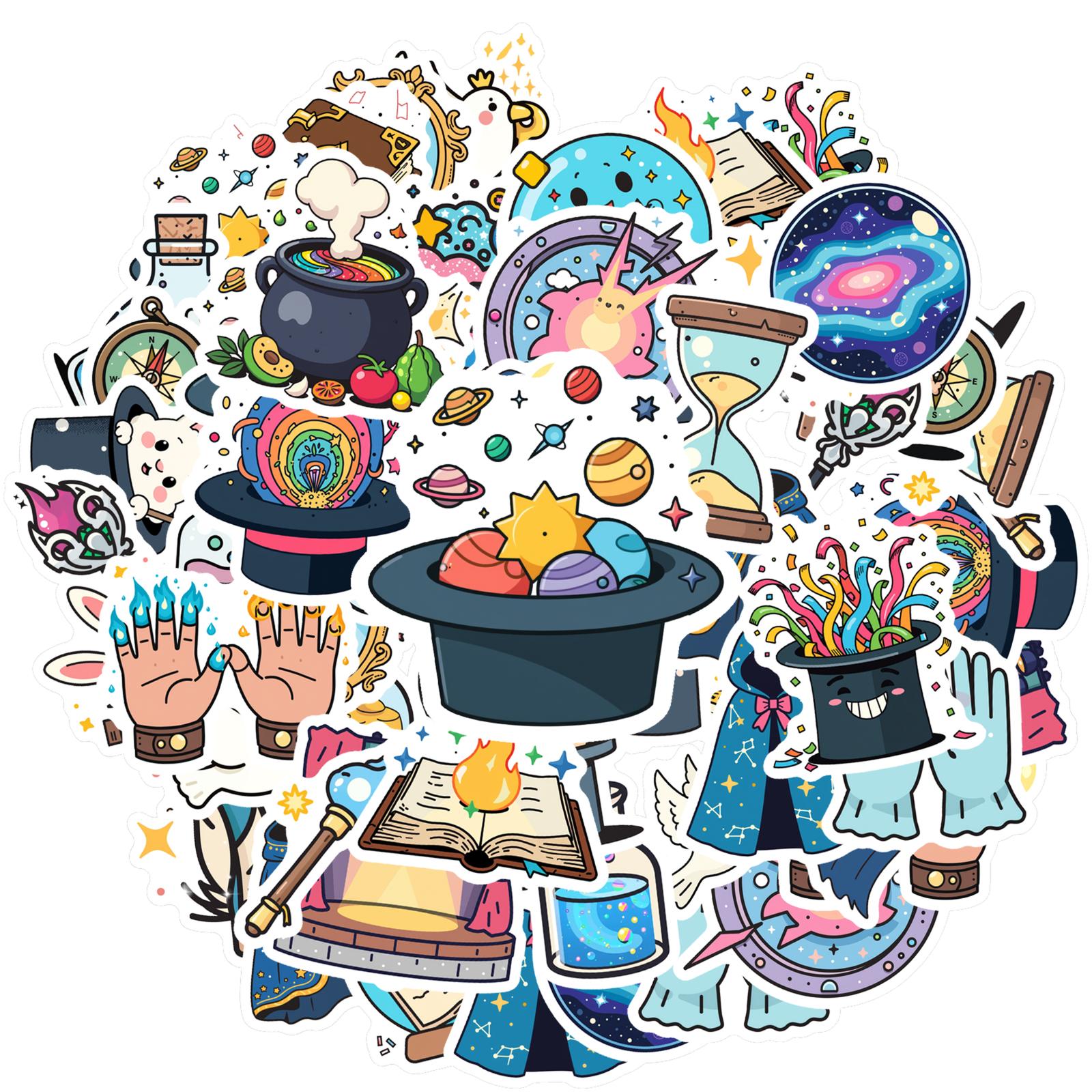 35pcs-70pcs Whimsical Wizardry Stickers Fantasy Enchanting Stationery Stickers Stickers For Guitar Laptop Helmet
35pcs-70pcs Whimsical Wizardry Stickers Fantasy Enchanting Stationery Stickers Stickers For Guitar Laptop Helmet