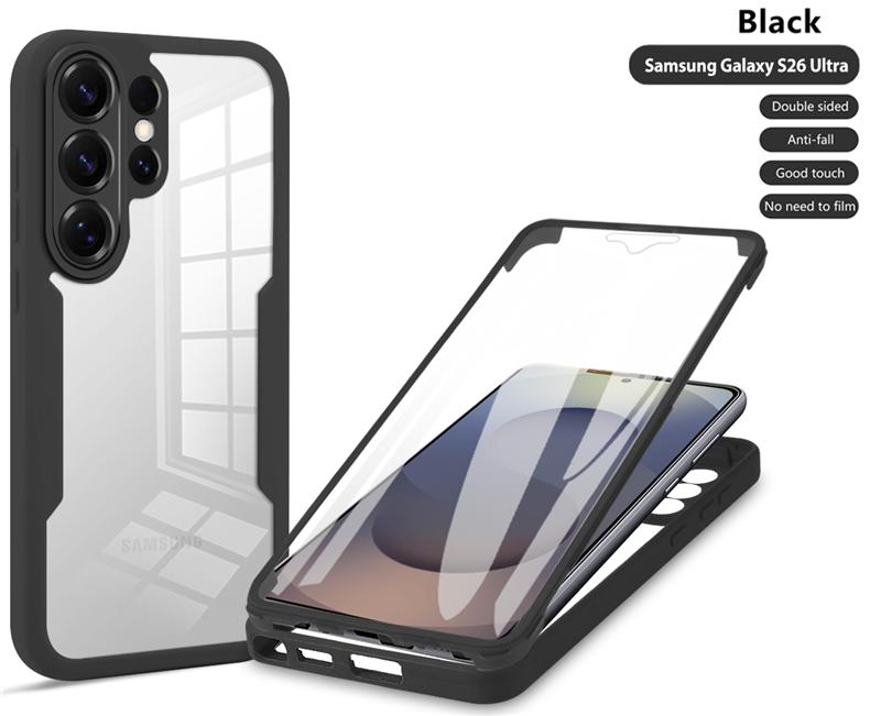 Чехол 360 градусов с двойной защитой для Samsung Galaxy S26 Ultra GalaxyS26 Plus S 26 5G, ударопрочная прозрачная крышка для переднего экрана For Galaxy S26
Чехол 360 градусов с двойной защитой для Samsung Galaxy S26 Ultra GalaxyS26 Plus S 26 5G, ударопрочная прозрачная крышка для переднего экрана For Galaxy S26