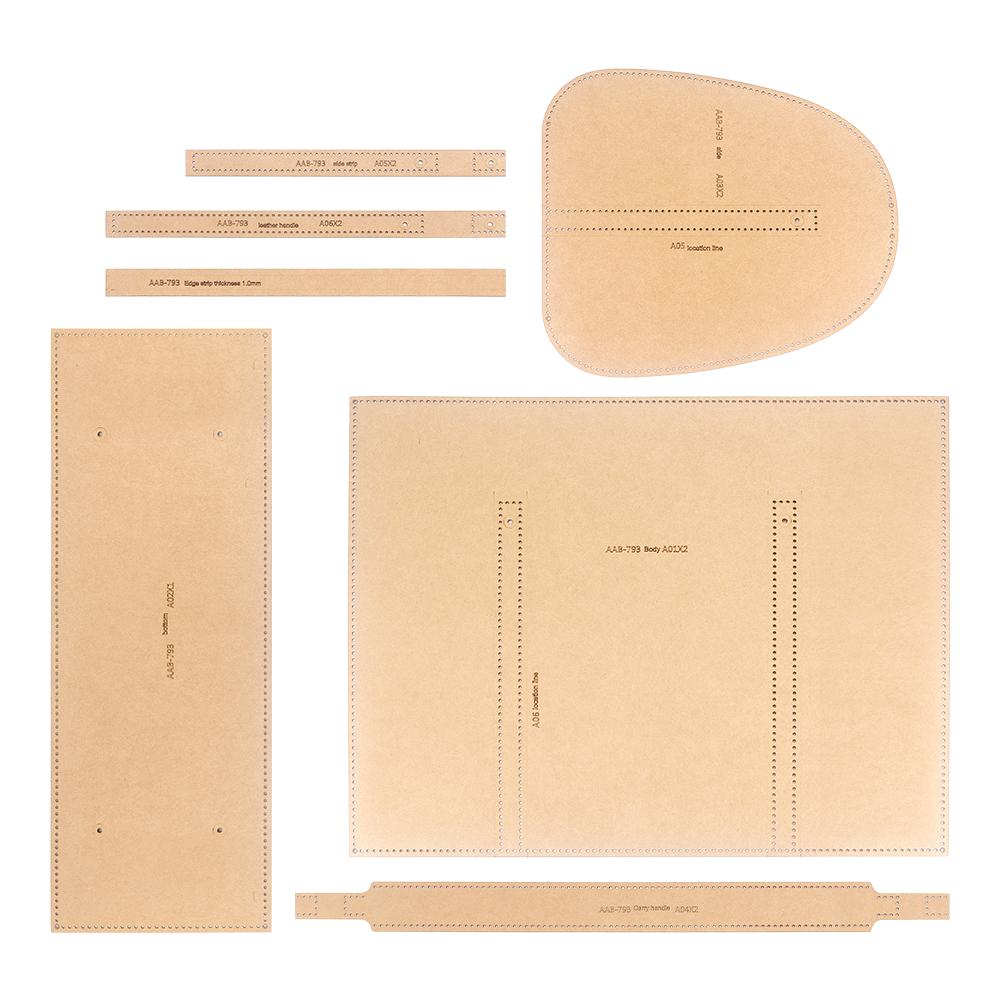 1set DIY Leather Business Bag Kraft Paper Template, Handbag Paper Pattern Drawing, Travel Bag Paper Stencil Making Mold Tool коричневий
1set DIY Leather Business Bag Kraft Paper Template, Handbag Paper Pattern Drawing, Travel Bag Paper Stencil Making Mold Tool коричневий