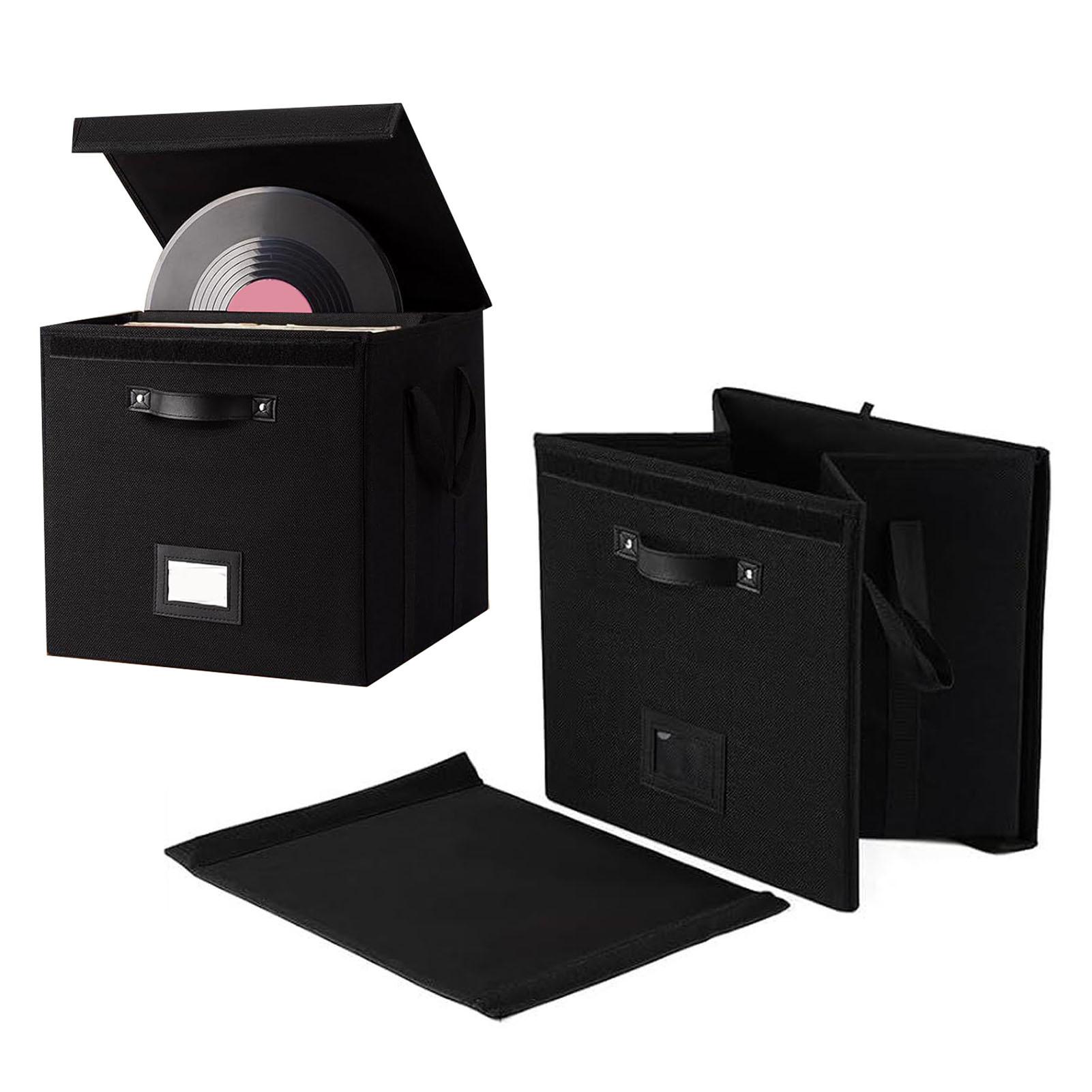 Record Storage Box Large Capacity Album Storage Crate Collapsible Play Music Collection Holder for Car
Record Storage Box Large Capacity Album Storage Crate Collapsible Play Music Collection Holder for Car
