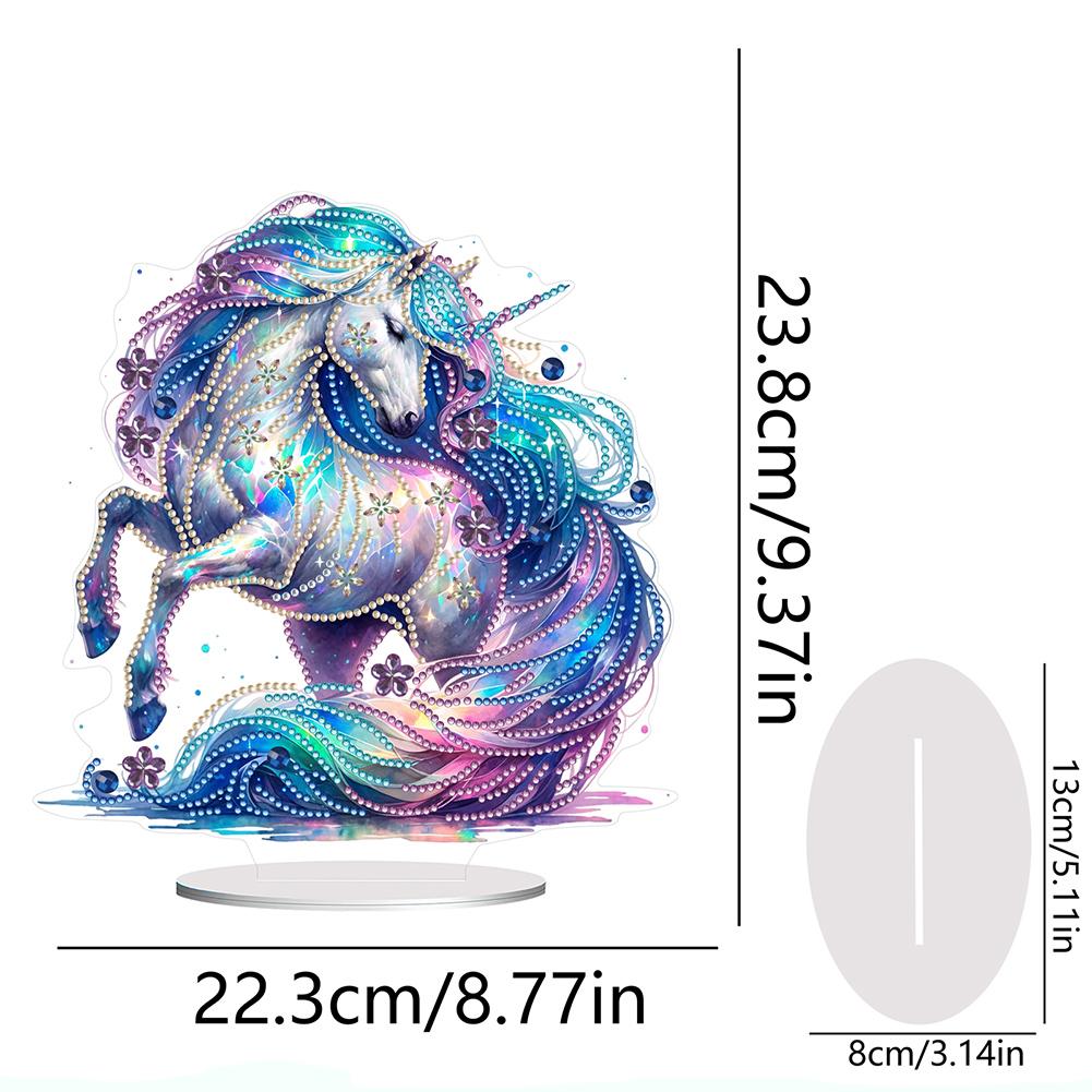 Unicorn Special Shaped Diamond Painting Tabletop Ornaments Kit Colorful Diamond Painting Desktop Decorations Bedroom Table Decor
Unicorn Special Shaped Diamond Painting Tabletop Ornaments Kit Colorful Diamond Painting Desktop Decorations Bedroom Table Decor