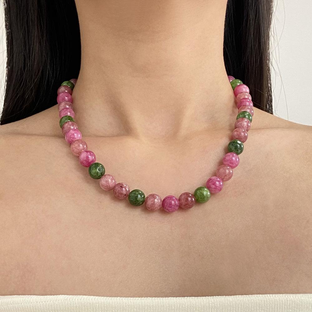 Изысканное красочное геометрическое ожерелье из бусин - Универсальная женская цепочка-чокер
Изысканное красочное геометрическое ожерелье из бусин - Универсальная женская цепочка-чокер