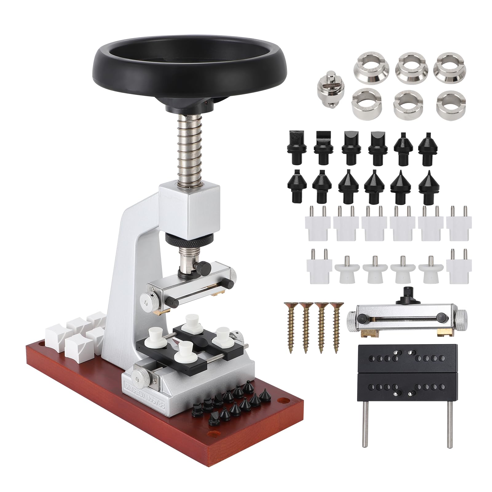 Открыватель задней крышки часов, Открыватель корпуса часов, Настольный открыватель задней крышки часов 5700 с 6 насадками для ремонта часов, Часового дела и Открывания
Открыватель задней крышки часов, Открыватель корпуса часов, Настольный открыватель задней крышки часов 5700 с 6 насадками для ремонта часов, Часового дела и Открывания