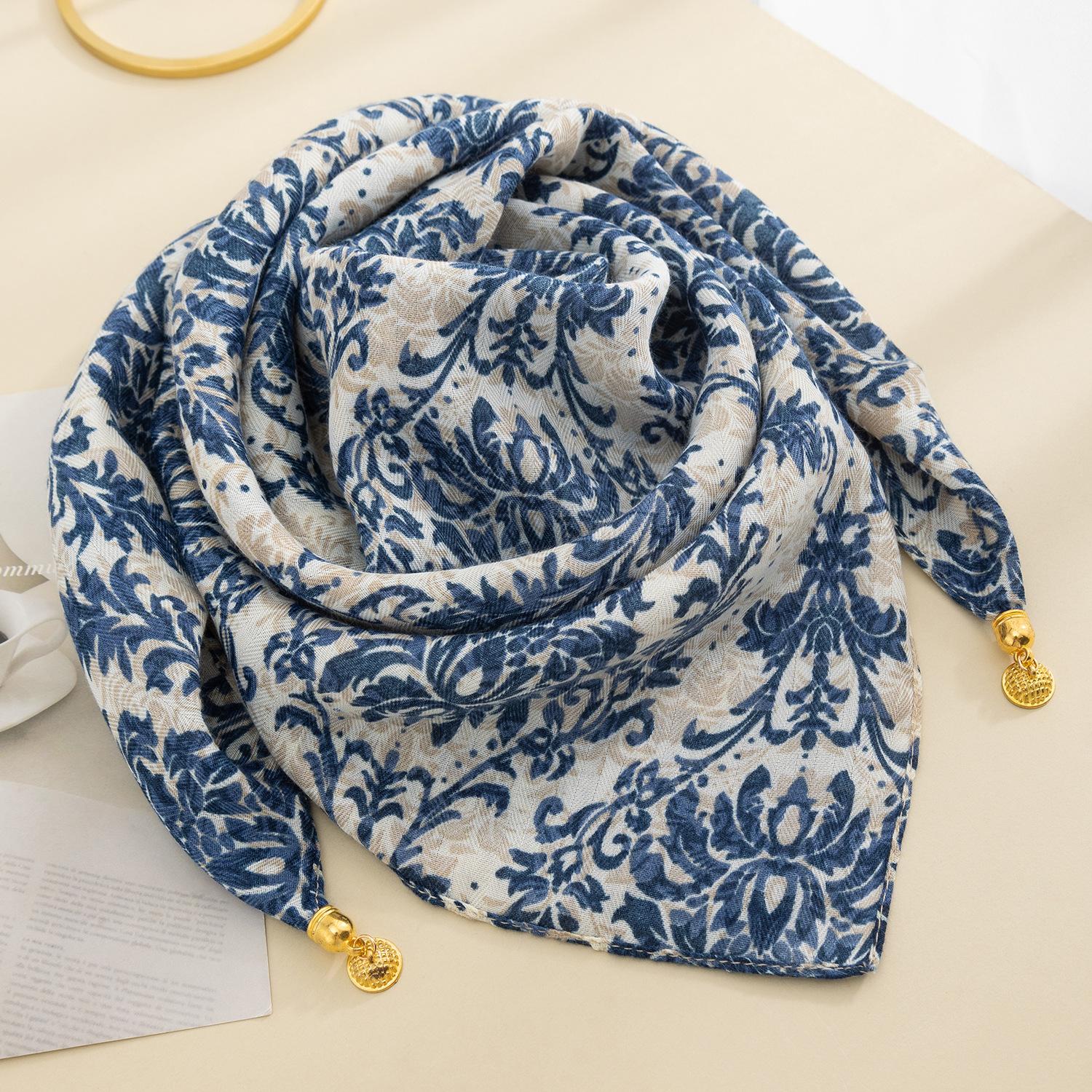 Magnetic Buckle Small Scarf, Women s Silk Scarf, Square Scarf, Clothing Accessories One Size синій
Magnetic Buckle Small Scarf, Women s Silk Scarf, Square Scarf, Clothing Accessories One Size синій