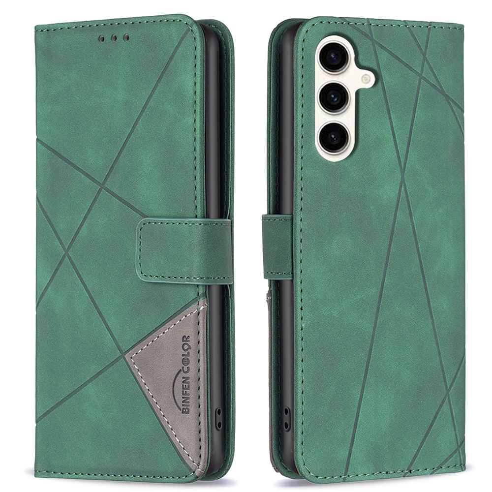 For Samsung Galaxy S24 FE Phone Cases Wallet Stand Geometry Imprint Leather Cover Green
For Samsung Galaxy S24 FE Phone Cases Wallet Stand Geometry Imprint Leather Cover Green