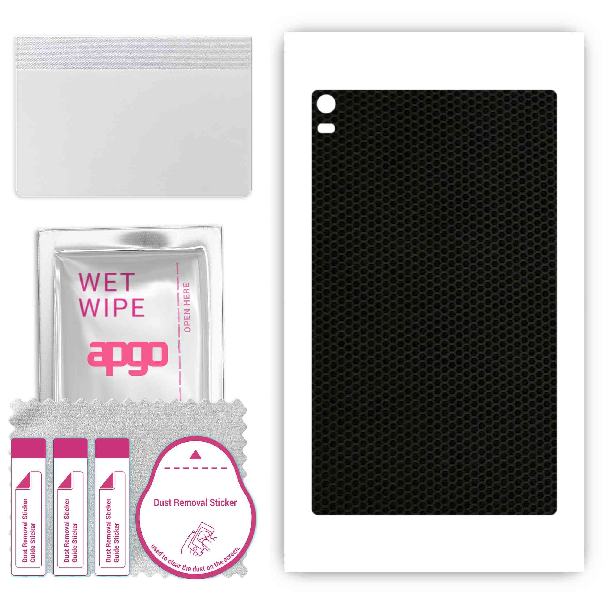 apgo skin sticker film foil vinyl for the BACK compatible with Lenovo Tab 4 8 Plus, scratch-resistant, easy to install - Matrix
apgo skin sticker film foil vinyl for the BACK compatible with Lenovo Tab 4 8 Plus, scratch-resistant, easy to install - Matrix