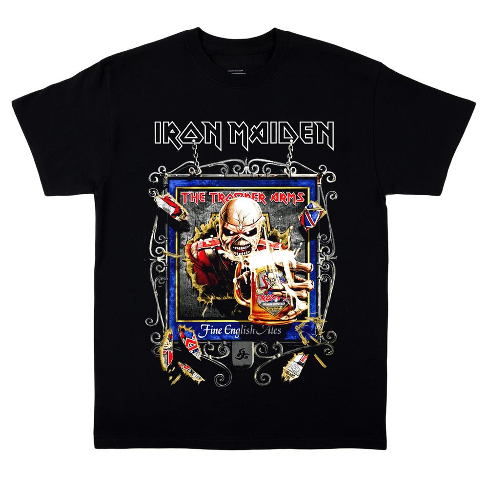 Черная двусторонняя металлическая рубашка Iron Maiden Trooper в стиле 80-х, футболка унисекс
Черная двусторонняя металлическая рубашка Iron Maiden Trooper в стиле 80-х, футболка унисекс