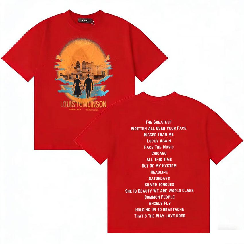 Louis Tomlinson Trendy Album 2026 T Shirt Unisexs Women Summer Short Sleeve Casual Tshirts High Quality Oversized Tshirt Fans Gift S
Louis Tomlinson Trendy Album 2026 T Shirt Unisexs Women Summer Short Sleeve Casual Tshirts High Quality Oversized Tshirt Fans Gift S