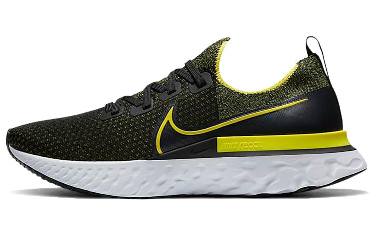 Nike React Infinity Run Flyknit Black Sonic Yellow CD4371-013 44
Nike React Infinity Run Flyknit Black Sonic Yellow CD4371-013 44
