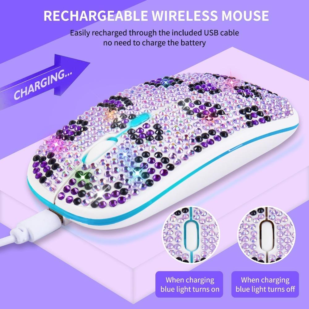 Эргономичная двухрежимная Bluetooth-USB-перезаряжаемая беспроводная мышь Diamond 2,4G со светодиодной подсветкой
Эргономичная двухрежимная Bluetooth-USB-перезаряжаемая беспроводная мышь Diamond 2,4G со светодиодной подсветкой