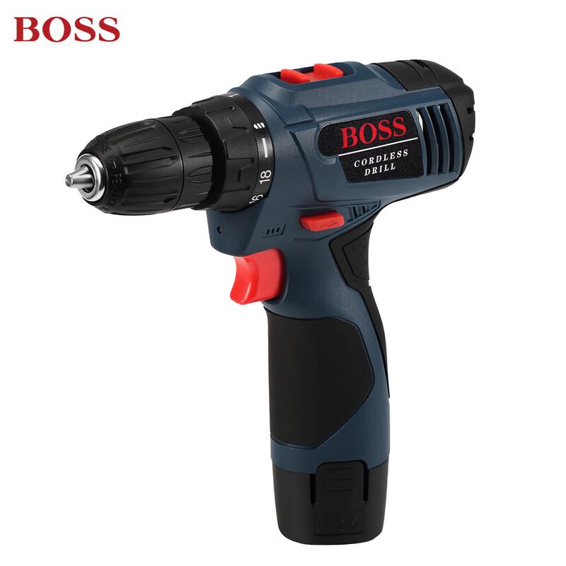 BOSS 12V Compact Brushless Cordless Drill BS-2018 CN plug (adapter included) 2.0Ah 1 Battery 1 Charger
BOSS 12V Compact Brushless Cordless Drill BS-2018 CN plug (adapter included) 2.0Ah 1 Battery 1 Charger