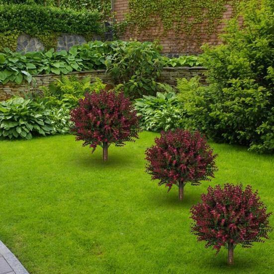 Yousheng 23 Artificial Topiary Ball Faux Rose Boxwood Tree with Ground Spike UV Resistant Fake Greenery Shrub Boxwood Bush for Garden Porch Decor 1pc
Yousheng 23 Artificial Topiary Ball Faux Rose Boxwood Tree with Ground Spike UV Resistant Fake Greenery Shrub Boxwood Bush for Garden Porch Decor 1pc