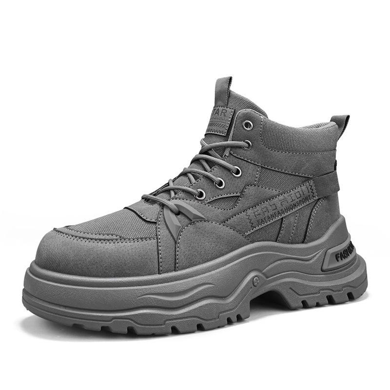 2026 New Outdoor Men Ankle Boots Luxury Platform Men Cowboy Boots Lace Up Anti-Slip Training Shoes High Top Men Motorcycle Boots 44 сірий
2026 New Outdoor Men Ankle Boots Luxury Platform Men Cowboy Boots Lace Up Anti-Slip Training Shoes High Top Men Motorcycle Boots 44 сірий