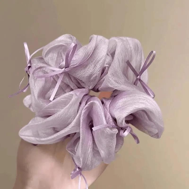 1/3 шт. Элегантная прозрачная шифоновая резинка для волос с нежными акцентами в виде бантиков, аксессуары для волос в стиле фейрикор, лавандовый крем, образ как у принцессы
1/3 шт. Элегантная прозрачная шифоновая резинка для волос с нежными акцентами в виде бантиков, аксессуары для волос в стиле фейрикор, лавандовый крем, образ как у принцессы