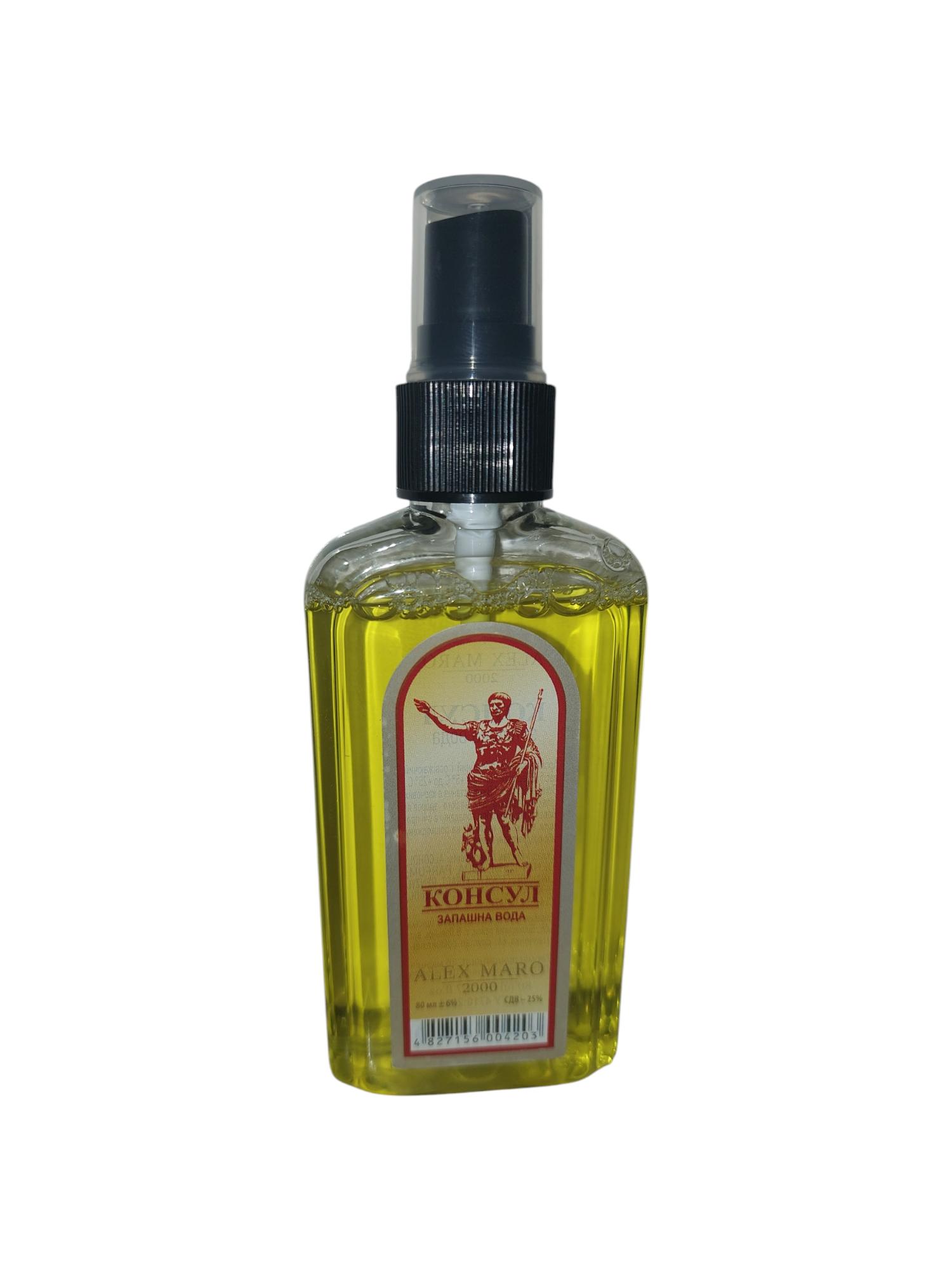 Парфумована ароматна вода Consul 25% 80 мл 80 ml
Парфумована ароматна вода Consul 25% 80 мл 80 ml