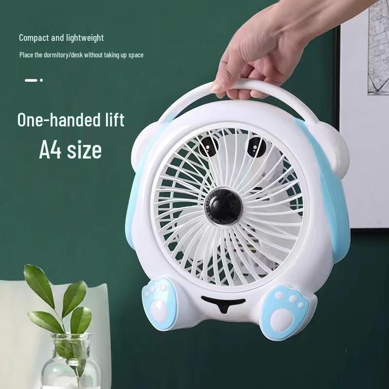 Silent Mini Summer Cartoon Desktop Fan for Dorms & Offices 6-inch
Silent Mini Summer Cartoon Desktop Fan for Dorms & Offices 6-inch